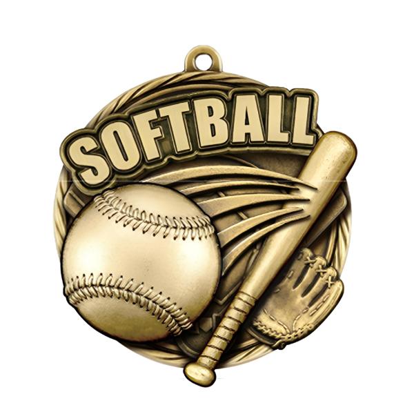 Tondiamo 20 Pcs Award Medals Bulk 2'' Gold Softbal...