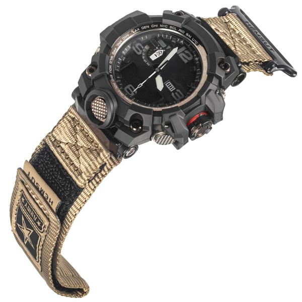 HEMSUT ナイロン腕時計バンド G-Shock GWG-1000 マッドマスター対応 バリスティ...