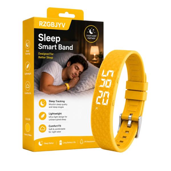RZGBJYV Alarm Clock Vibrating Wristband Watches Wr...