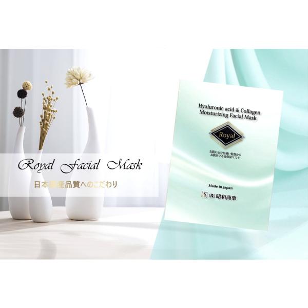 Royal Facial Mask ローヤル　3種ヒアルロン酸＆3種コラーゲン　高保湿シートマスク　...