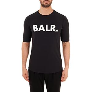 BALR. ボーラー BRAND ATHLETIC T-SHIRT ブランドアスレティックtシャツ 10051A ブラック 半袖 メンズ シンプル カジュアル スポーツ フットサル XS ブラックの商品画像