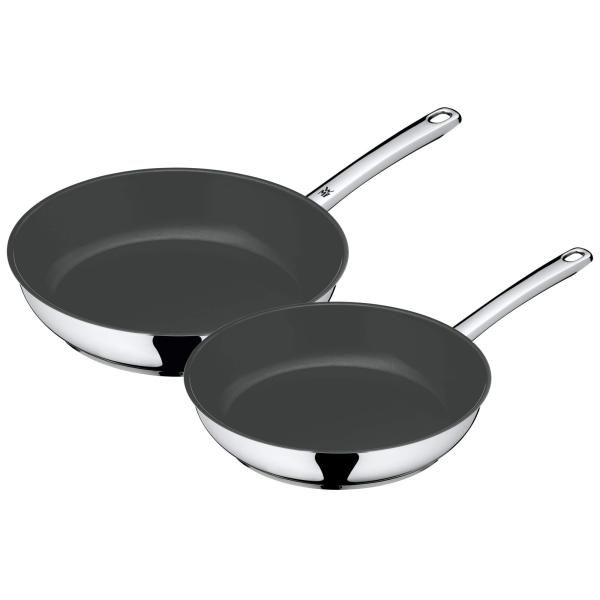 WMF 0741609990 Pans Set of 2 Cromargan with Cerami...