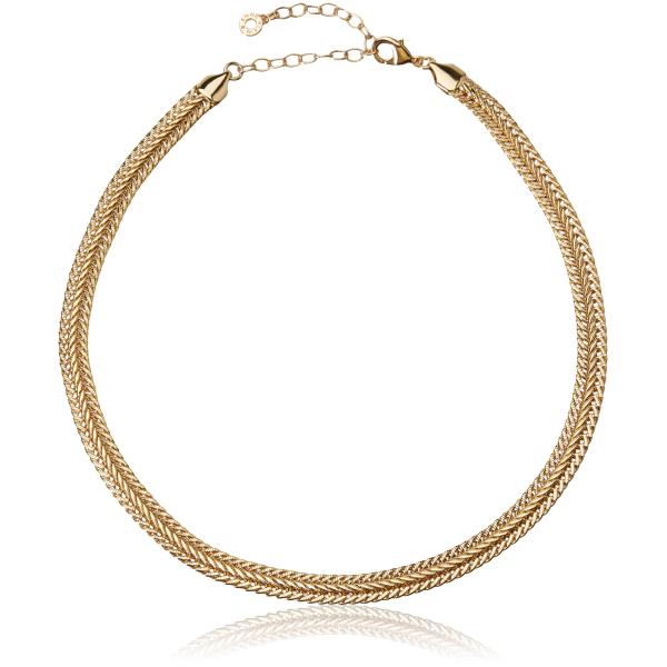 【並行輸入品】Anne Klein "Classics" Gold Tone Flat Chain ...