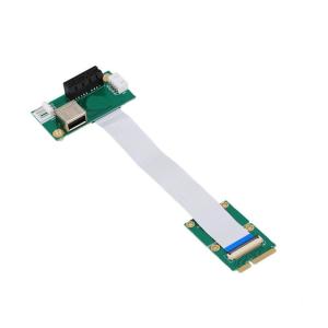 Mini PCI E   PCI E Express 1X 拡張コードアダプターカード + USBライザーカード Mini PCI 並行輸入品｜best-style