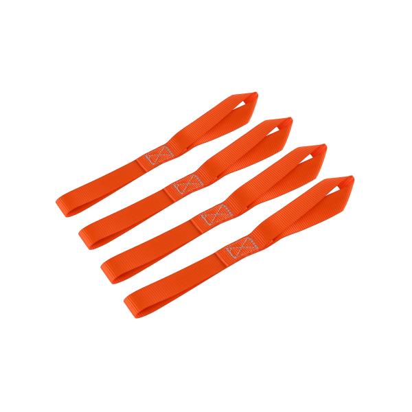 【並行輸入品】iNeibo12インチ ソフトループタイダウンストラップ (1400ポンド) ラチェッ...