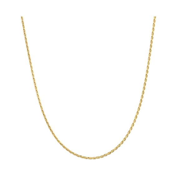 【並行輸入品】1?mmゴールドロープチェーン、シンSparkle Stunning 18?Kオーバー...