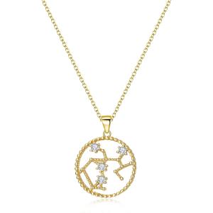 【並行輸入品】[エバーフェイス]EVER FAITH ネックレス レディース 925 スターリングシルバー キュービックジルコニア サークル 1