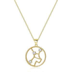 【並行輸入品】[エバーフェイス]EVER FAITH ネックレス レディース 925 スターリングシルバー キュービックジルコニア サークル 1