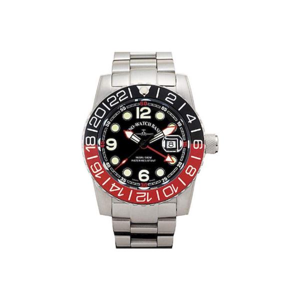 【並行輸入品】Zeno Watch メンズ 腕時計 飛行機 ダイバー クォーツ GMTポイント (デ...