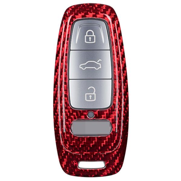 【並行輸入品】M.JVisun 純正カーボンファイバー キーフォブカバー Audi A3 A6 A7...