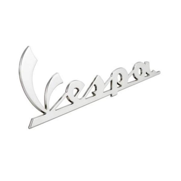 【並行輸入品】Piaggio Vespa「Vespa」4インチ バッジエンブレム レッグシールド ク...