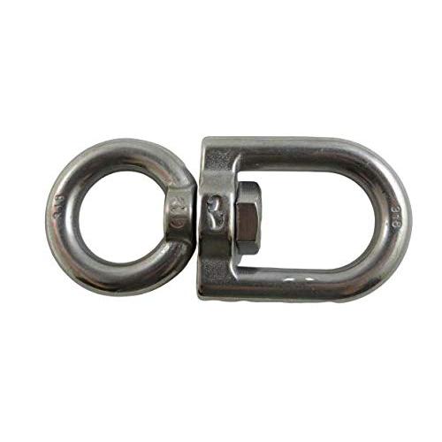 【並行輸入品】ステンレススチール 316アンカー スイベル アイとループ 10mm または 3/8イ...