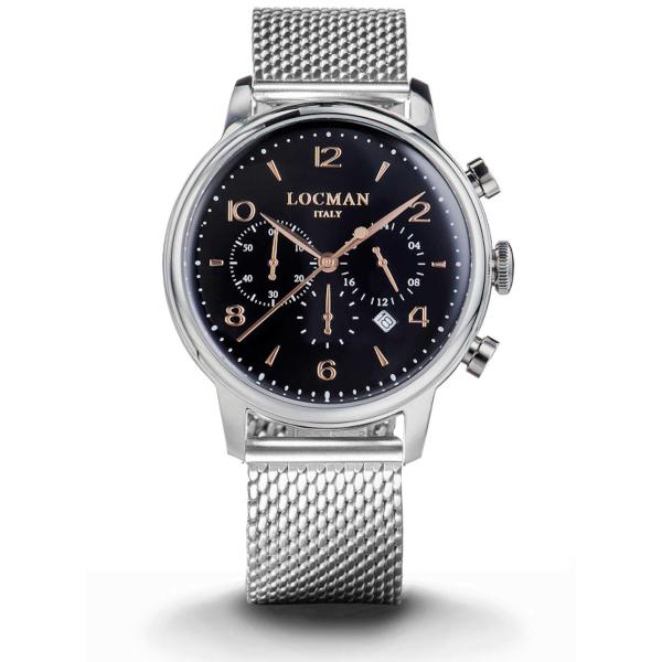 【並行輸入品】watch chronograph man Locman 1960 trendy co...