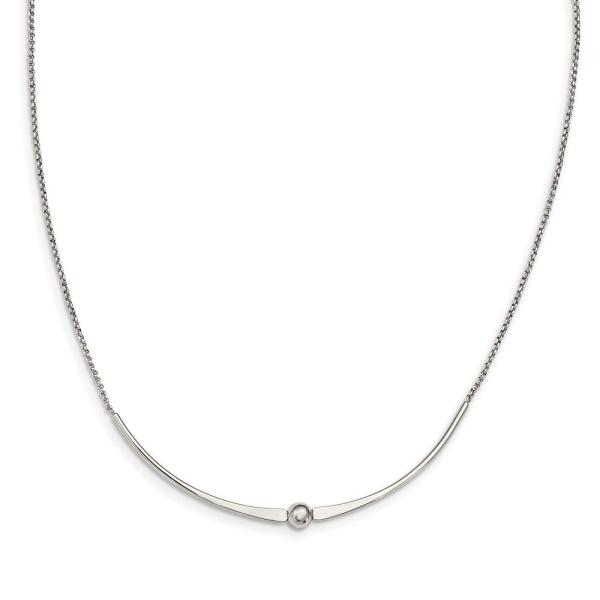 【並行輸入品】925 Sterling Silver Rhodium Plated Polished...