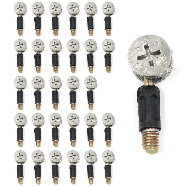 【並行輸入品】FarBoat 家具接続固定ネジロック偏心ホイールカムボルトナット継手 キャビネットチ...