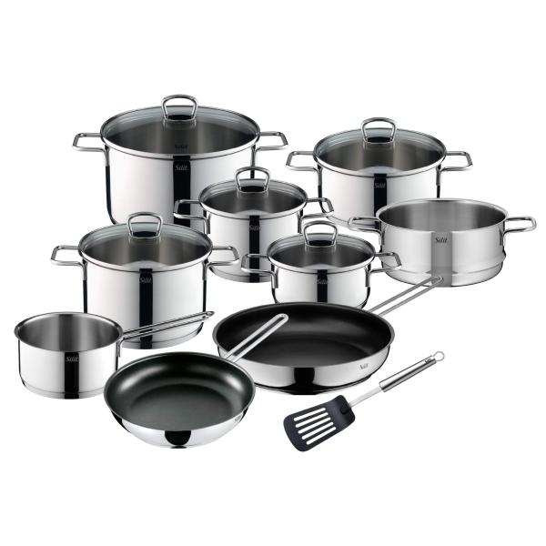 【並行輸入品】Silit Alicante 10 Piece Induction Cooking P...
