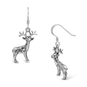 WithLoveSilver 925 Sterling Silver Charm Deer Rein...