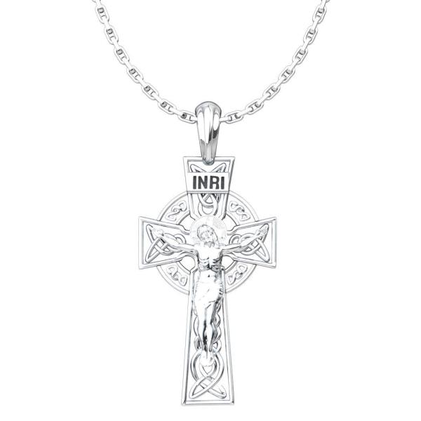 Logos Trading Post Celtic Cross with INRI Crucifix...