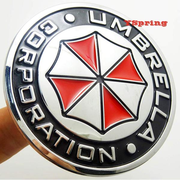 【並行輸入品】HINSCR Umbrella Corporation Car Badge Circl...