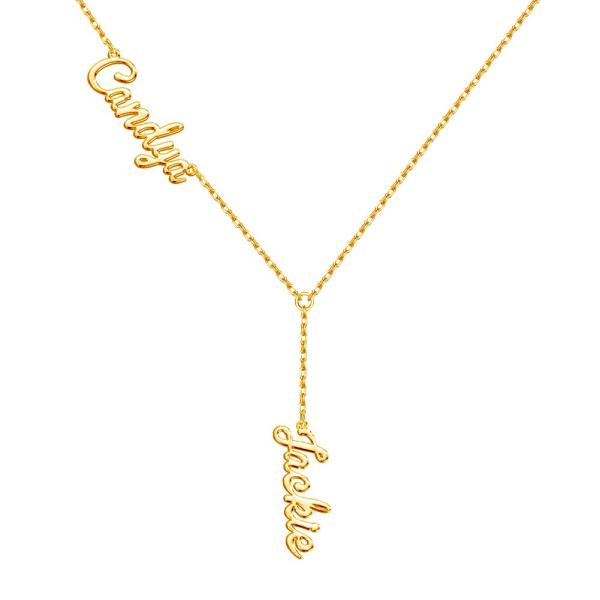 【並行輸入品】Pullan パーソナライズ チョーカー ネームネックレス ハート付き カスタムダング...