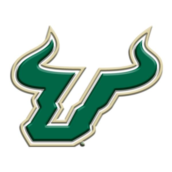 【並行輸入品】University of South Florida 3D Color Metal ...