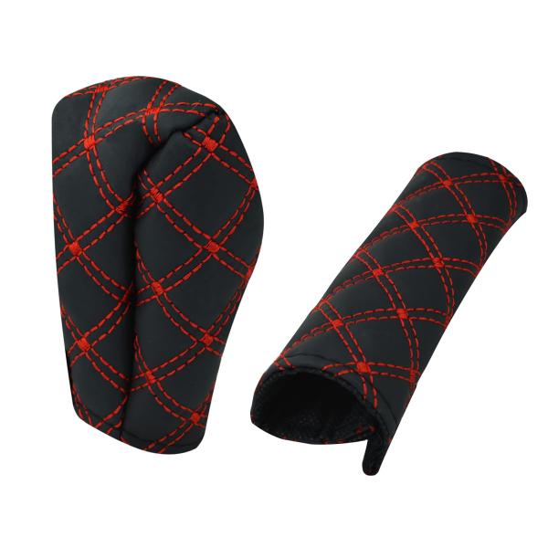 【並行輸入品】Bashineng ギアレバーヘッドカバー フックとループスタイル 車のハンドブレーキ...