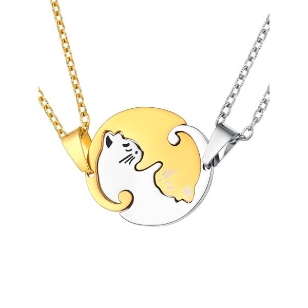 【並行輸入品】FaithHeart Personalized Custom BFF Necklace...