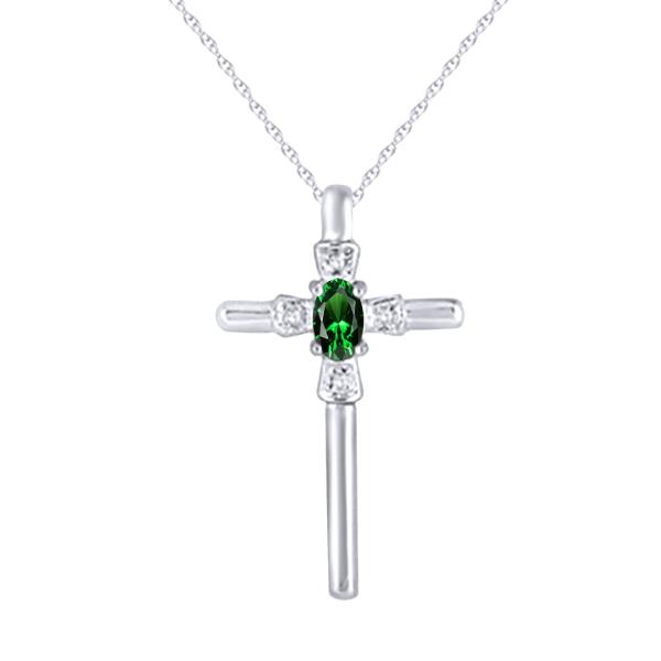 【並行輸入品】Ritika Created Oval Cut Green Emerald 925 S...