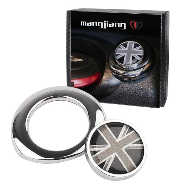 【並行輸入品】Metal Engine Start Push Start Button Igniti...