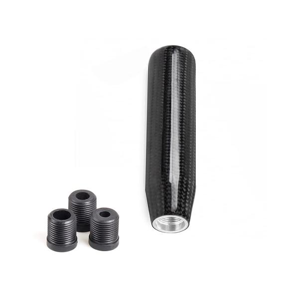 【並行輸入品】muge racing ユニバーサルカーボンファイバーロングシフトノブ 130mm 自...