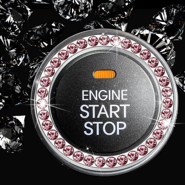 【並行輸入品】Mormonea 2 PCS Crystal Rhinestone Ring Embl...