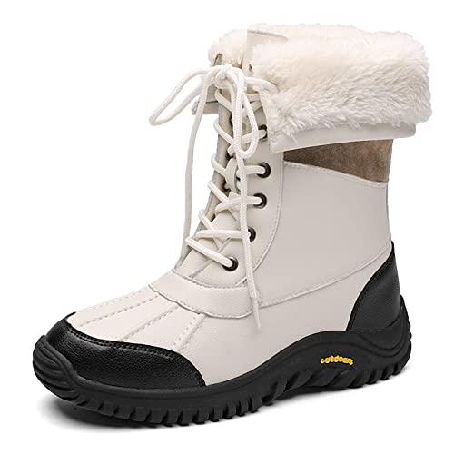 BnAnCuBuHu Women&apos;s Snow Boots Waterproof Light wei...