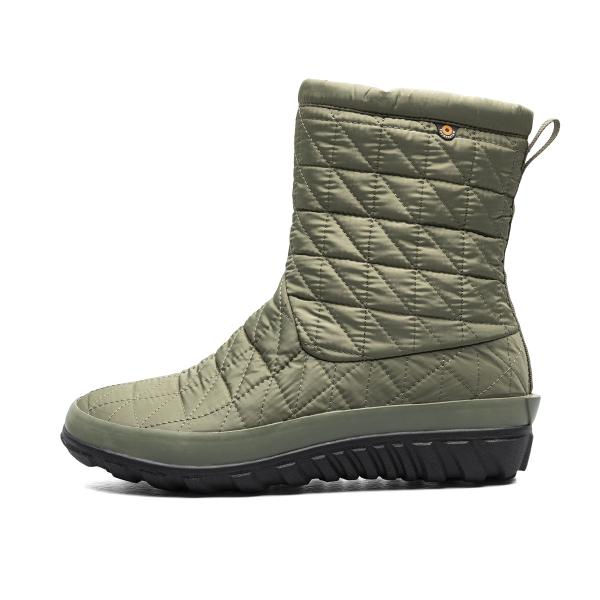 【並行輸入品】Bogs Womens Snowday II Mid Boot Snow, Loden...