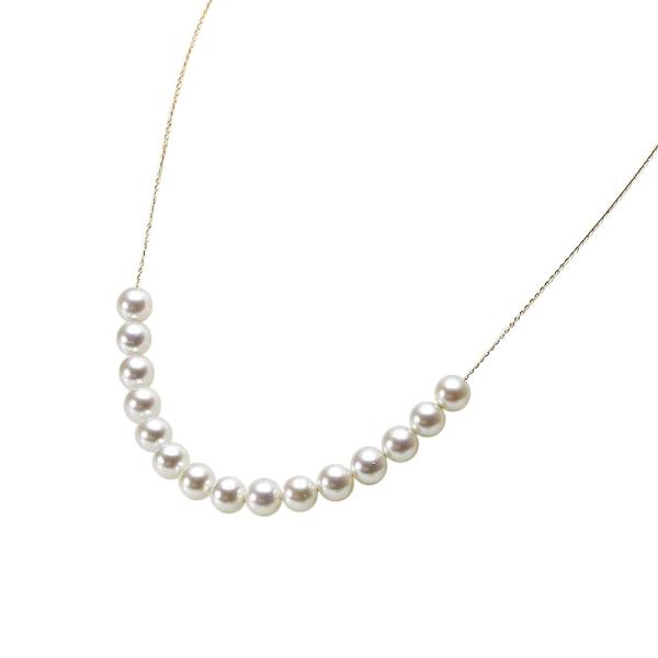 【並行輸入品】パール ネックレス Arch パールペンダント 15pc K18YG レディース [ギ...