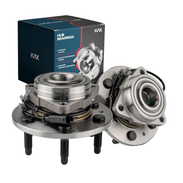 【並行輸入品】KAX 515096 4WD ペア フロントホイールハブとベアリングアセンブリ Ava...