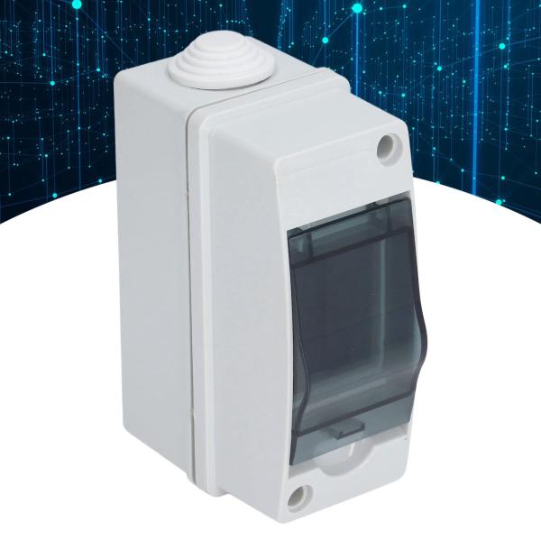 【並行輸入品】IP66 クリアカバー 2ウェイ MCB 配電ボックス DINレール ジャンクション保...