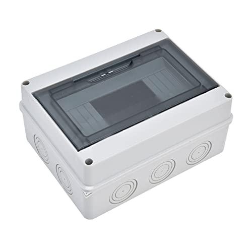 【並行輸入品】IP65 ABS配電保護ボックス 8ウェイ防水サーキットブレーカー分配ボックス 8DI...