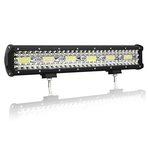 【並行輸入品】Willpower 17インチ 46cm 360W LEDライト バーポッド トリプル...