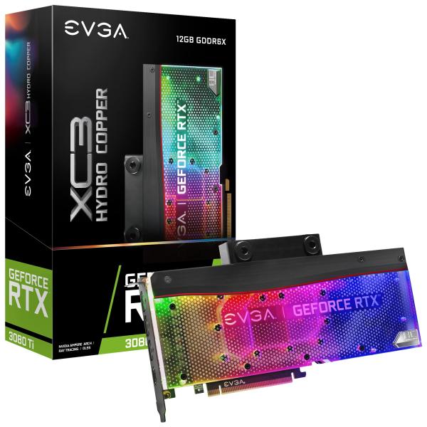 EVGA GeForce RTX 3080 Ti XC3 ウルトラハイドロコッパーゲーミング 12G...