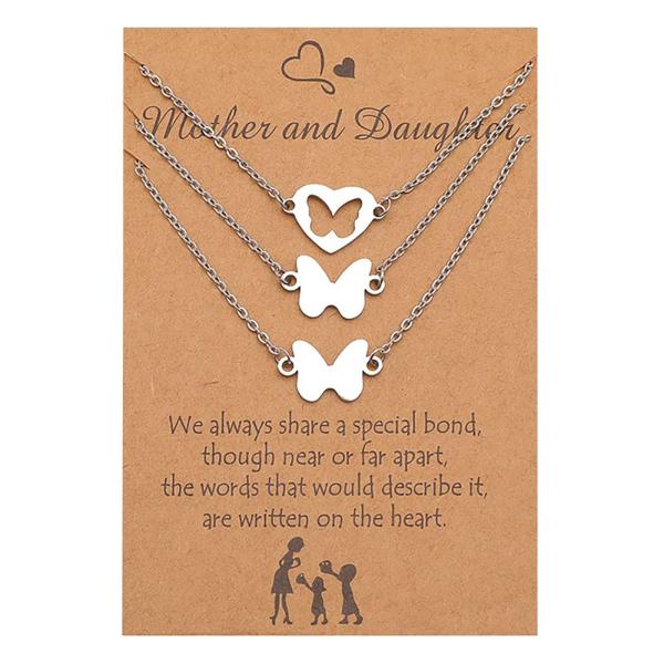 【並行輸入品】Winnerlion Mother Daughter Necklace Set of ...