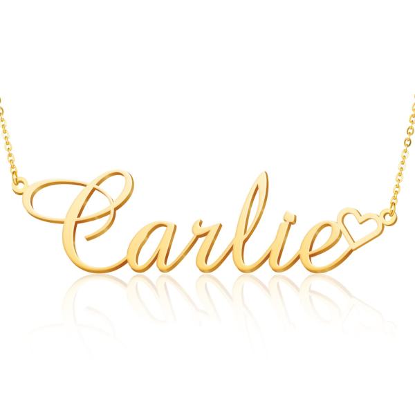 【並行輸入品】Flowshey Custom Name Necklace Personalized ...