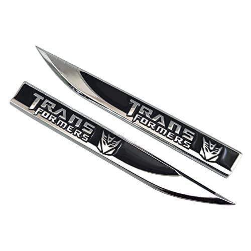 【並行輸入品】Pair Metal Transformers Decepticons Logo Em...