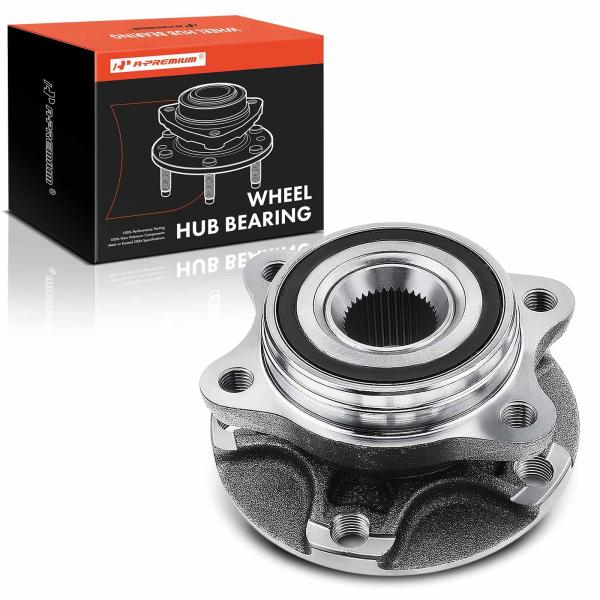 【並行輸入品】A Premium フロントホイールベアリングとハブアセンブリ Audi A6 200...