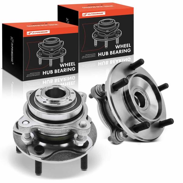 【並行輸入品】A Premium 2 x 前輪ベアリングとハブアセンブリ トヨタ セコイア 2008...