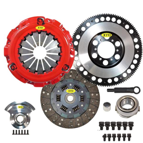 【並行輸入品】XTD STAGE 2 クラッチ + 軽量フライホイールカウンターウェイトキット マツ...