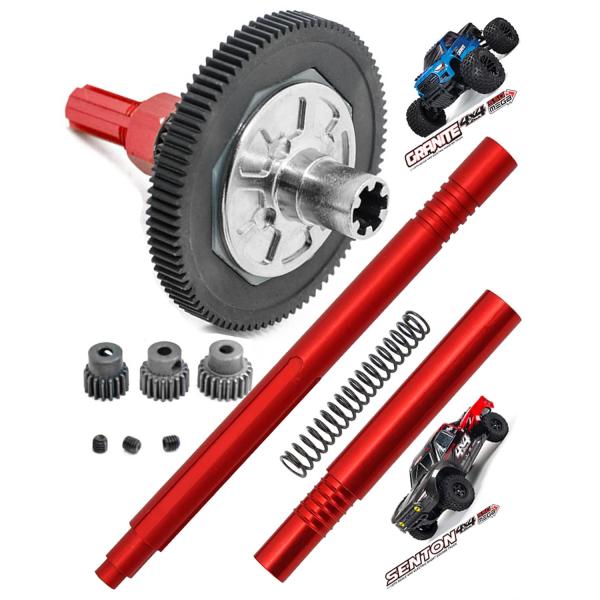 【並行輸入品】91T 平歯車 スリッパ クラッチ &amp; コンプ センタースライダー ドライブシャフト ...