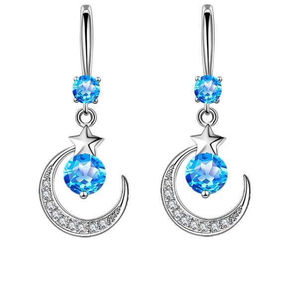 Hoop Earrings for Women Star Moon Myth Earrings Ta...