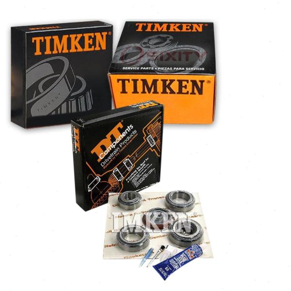 【並行輸入品】Timken リアアクスルディファレンシャルベアリングとシールキット Dodge Ra...