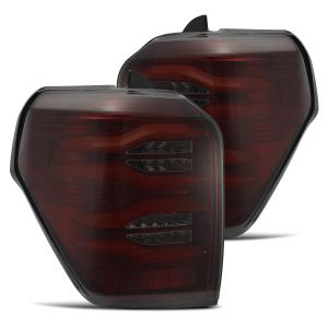 【並行輸入品】Alpharex 2010 2022 4Runner PROシリーズ LEDテールライトアセンブリペア レッドスモーク Alpha