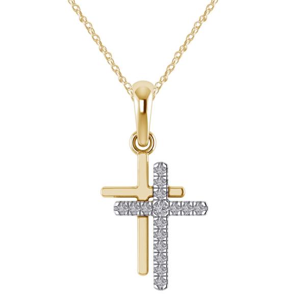 【並行輸入品】Pretty Jewels 0.10 Carat (Ctw) Round Cut Wh...